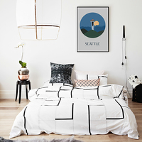 Seattle, city art, city, digital, illustration, art print - Thumbnail 2