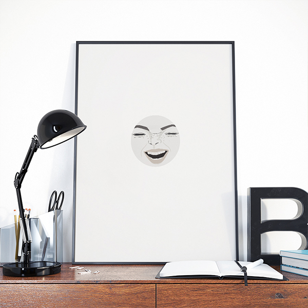 Sooooo Funny, Funny, humerous, digital, illustration, art print