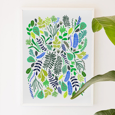 Spring Time, digital, illustration, art print