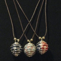 d20 Spiral Necklace