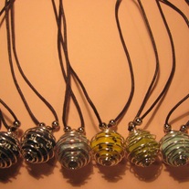 d20 Spiral Necklace