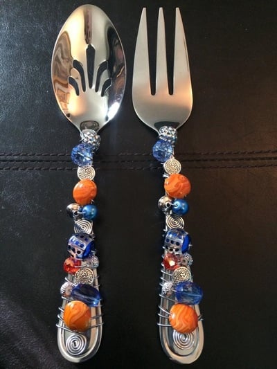 Go Broncos Serving Set