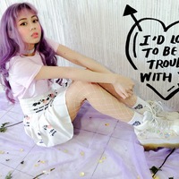 Babydoll Fishnet Stockings - Thumbnail 1