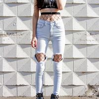 Babydoll Fishnet Stockings - Thumbnail 3