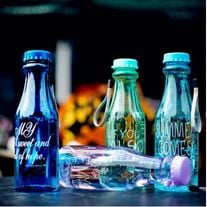 Unbreakable Water Bottle with straw BPA Free