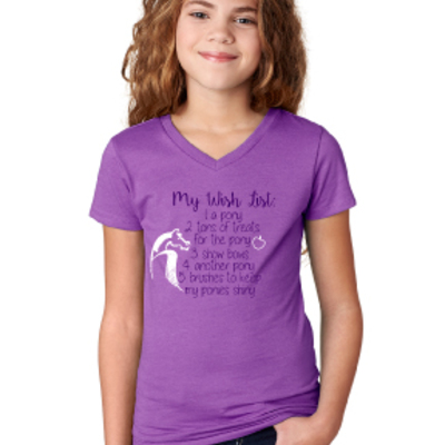 Wish list kid's tee