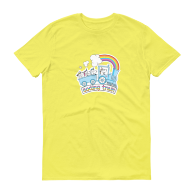 Spring yellow - coding train logo