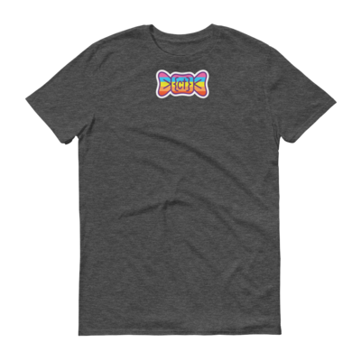 Heather dark grey - bow tie logo