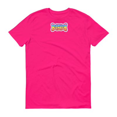 Hot pink - bow tie logo