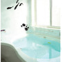 INK Fish Design Background Free Style GREY Color Wall Sticker Decal Set - Thumbnail 1