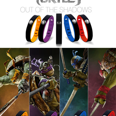 Ninja 4in1 titanium/ge/f.i.r/ tourmaline 3000ions/cc sports waterproof bracelet