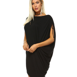 Asymmetrical Drawstring Dress (Tunic) - Thumbnail 2