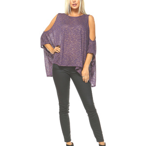 Lavender Cold Shoulder Tunic