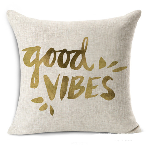 Good Vibes Pillow Cover