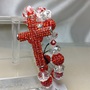 Rhinestone cross bracelet set - Thumbnail 2