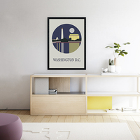 Washington DC, city art, illustration, art print - Thumbnail 2