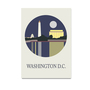 Washington DC, city art, illustration, art print-4