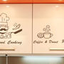 Cute Cooking Chief 36 cm x 57 cm Home DIY Decal Wall Sticker Set  - Thumbnail 3