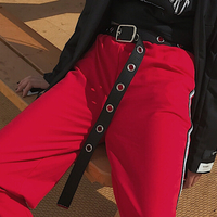 Free Shipping-CYBER GOTH 120 CM BELT - Thumbnail 1