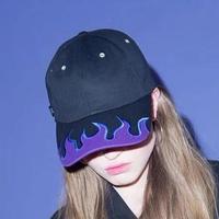 Punk Rock Fire Flame Cap - Thumbnail 2