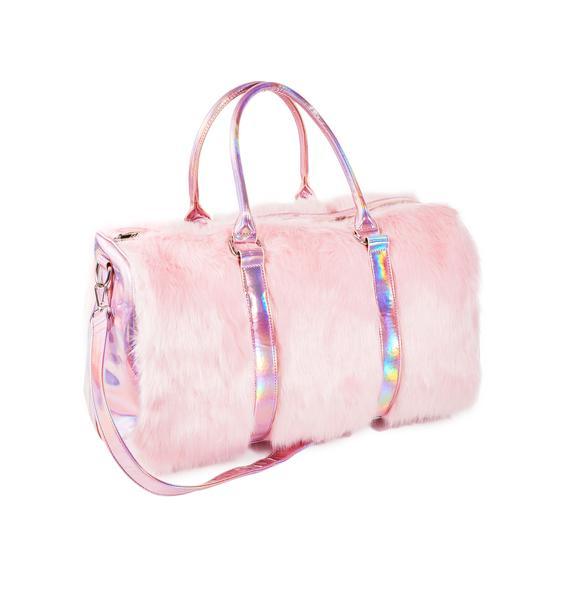 Large Pink Weekend Bag   SALE free shipping (last 2)