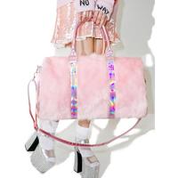 Large Pink Weekend Bag   SALE free shipping (last 2) - Thumbnail 1