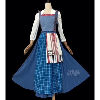 P110 cosplay beauty and beast princess belle costume tailor made 2017 version