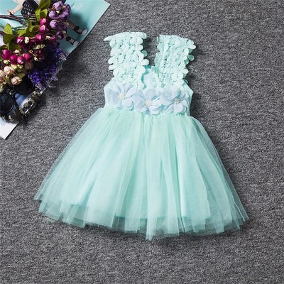 Madison Sky Blue Tulle Dress