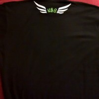N$E No$lacknEnt. (Black,LimeGreen,White&FlameRed) Business Shirt. - Thumbnail 1