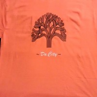 Oakland Ca (Orange,Black&White) Bay Shirt. - Thumbnail 1