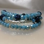 Glass Crystal Bracelet Set - Thumbnail 3