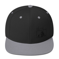 Dark Husslaz left Wool Blend Snapback - Thumbnail 3