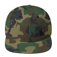 Dark Husslaz left Wool Blend Snapback - Thumbnail 4
