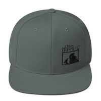 Dark Husslaz left Wool Blend Snapback - Thumbnail 5