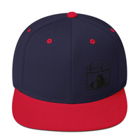 Dark Husslaz left Wool Blend Snapback - Thumbnail 8
