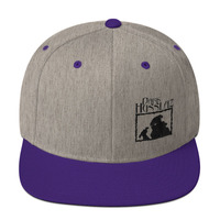 Dark Husslaz left Wool Blend Snapback - Thumbnail 13