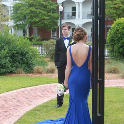 Gorgeous mermaid prom dress,backless prom dress,long royal blue prom dress ,2017 prom dress