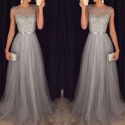 Beautiful prom dress, sexy long prom dress, 2017 online prom dress, party dress