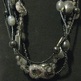 Black & Grays Statement Necklace - Thumbnail 2