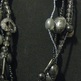 Black & Grays Statement Necklace - Thumbnail 3