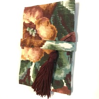Passport cover - vintage flower - Thumbnail 1