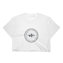 Catching Waves Cutting Shapes Women's Crop Top