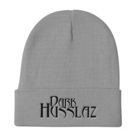 Dark Husslaz no log Knit Beanie - Thumbnail 2