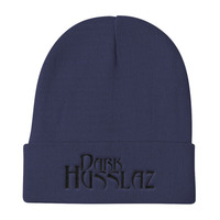Dark Husslaz no log Knit Beanie - Thumbnail 3
