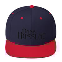 Dark Husslaz no logo Wool Blend Snapback - Thumbnail 10