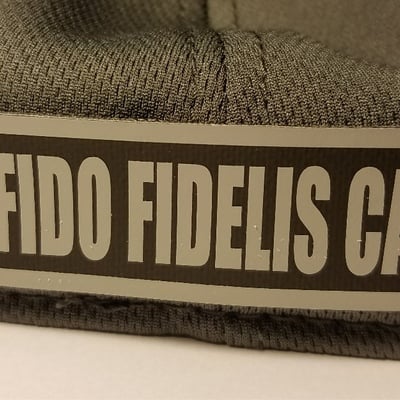 Confido fidelis canis name tape - Thumbnail 2