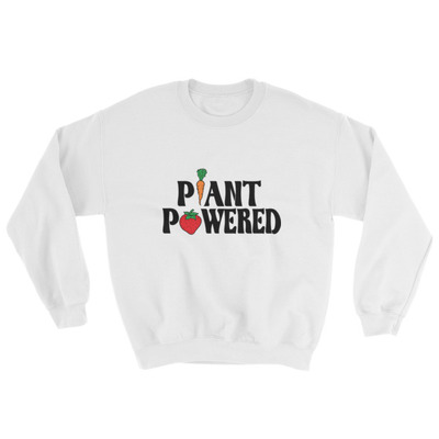 Plant powered sweatshirt
