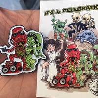 SW Celebration 2017 Exclusive Hip Hop Trooper Party Pin!  - LAST ONE! - Thumbnail 1