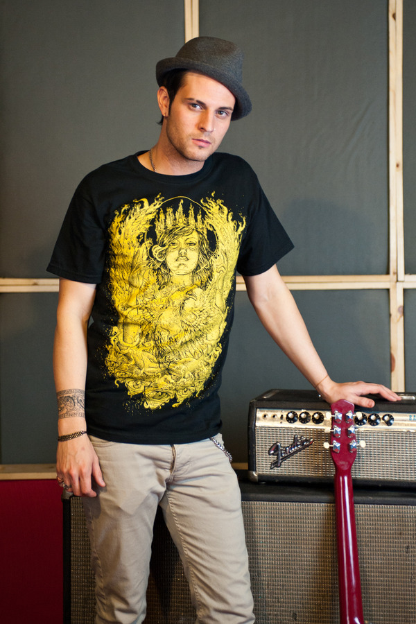 REVELATION - Black male shirt