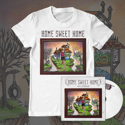 Home sweet home - where the heart was t-shirt bundle